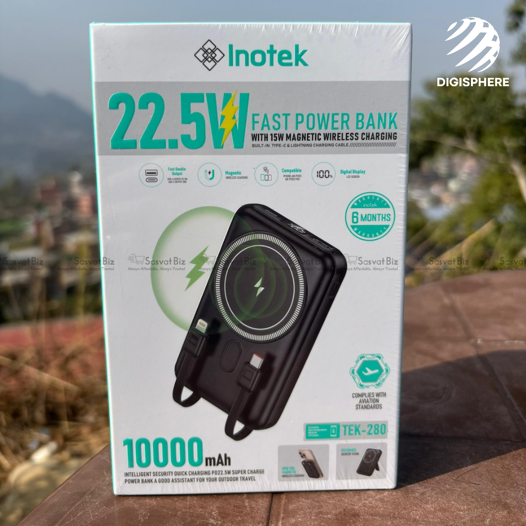 Inotek 22.5W Fast Charging Powerbank
