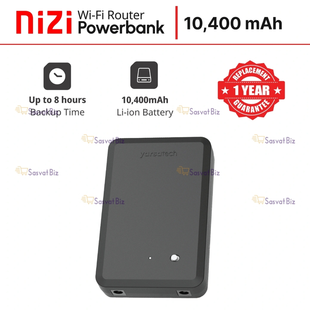 nizi router backup 10400 mah
